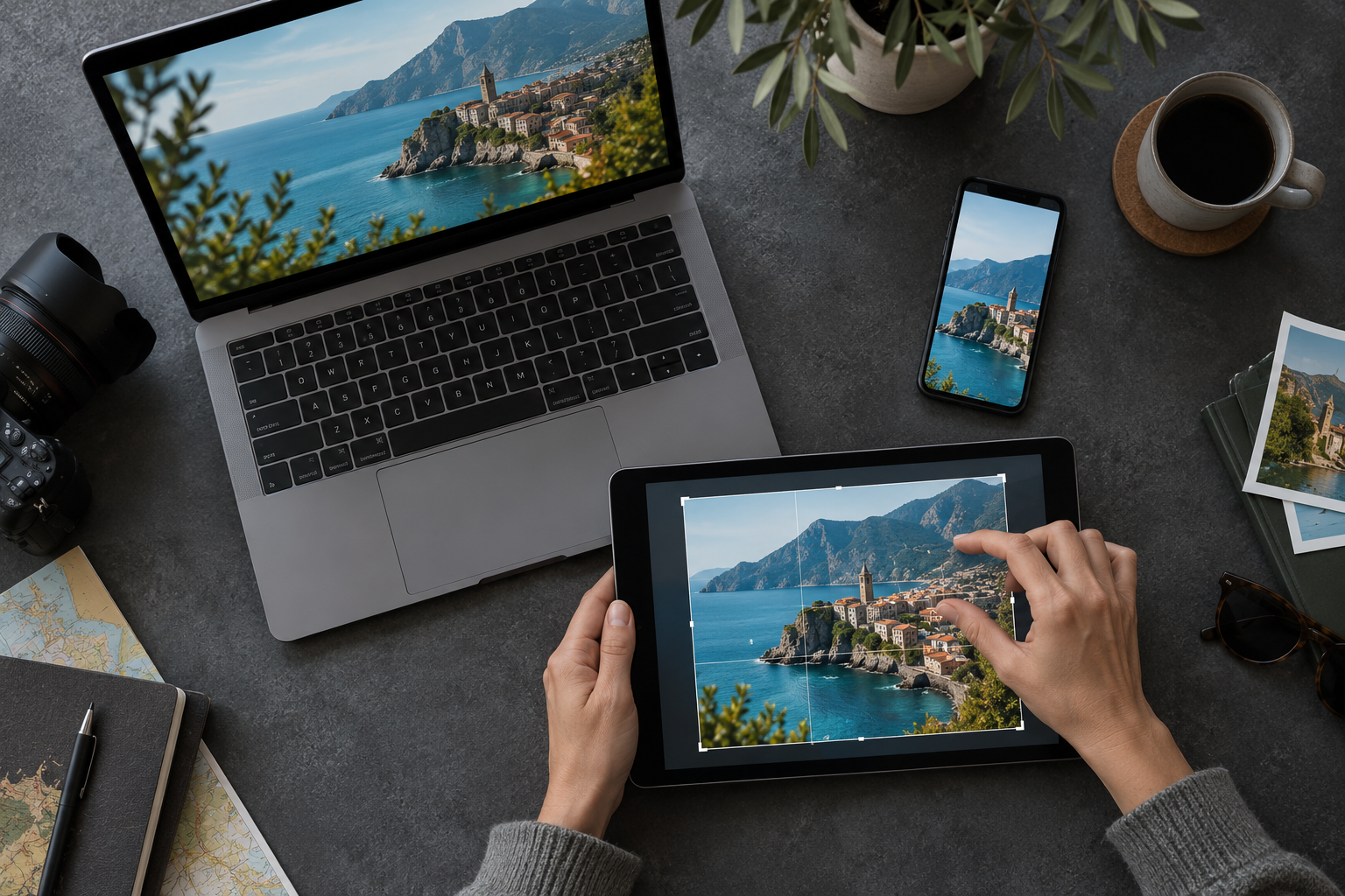 Images optimized across desktop, tablet, and mobile screens